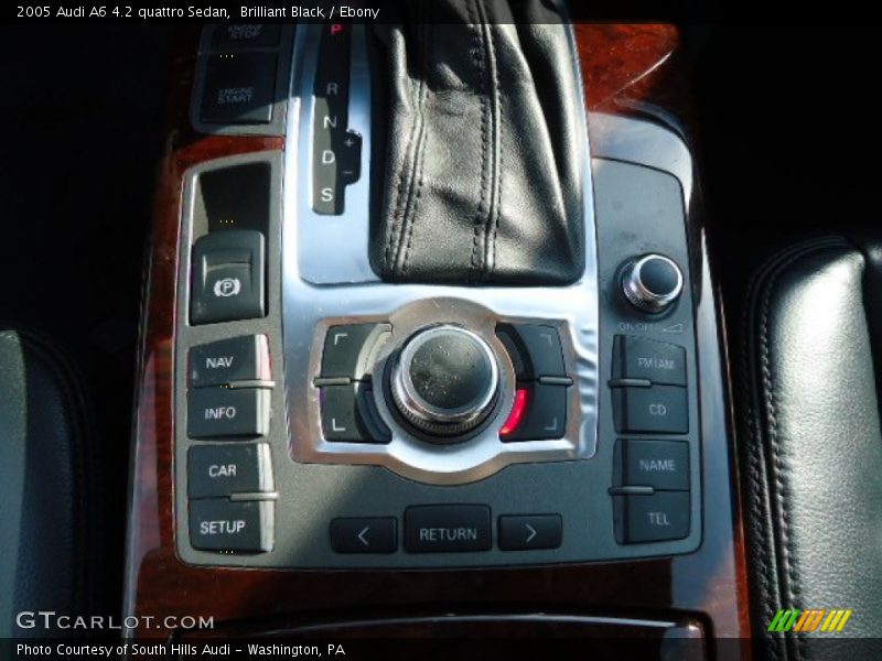 Brilliant Black / Ebony 2005 Audi A6 4.2 quattro Sedan