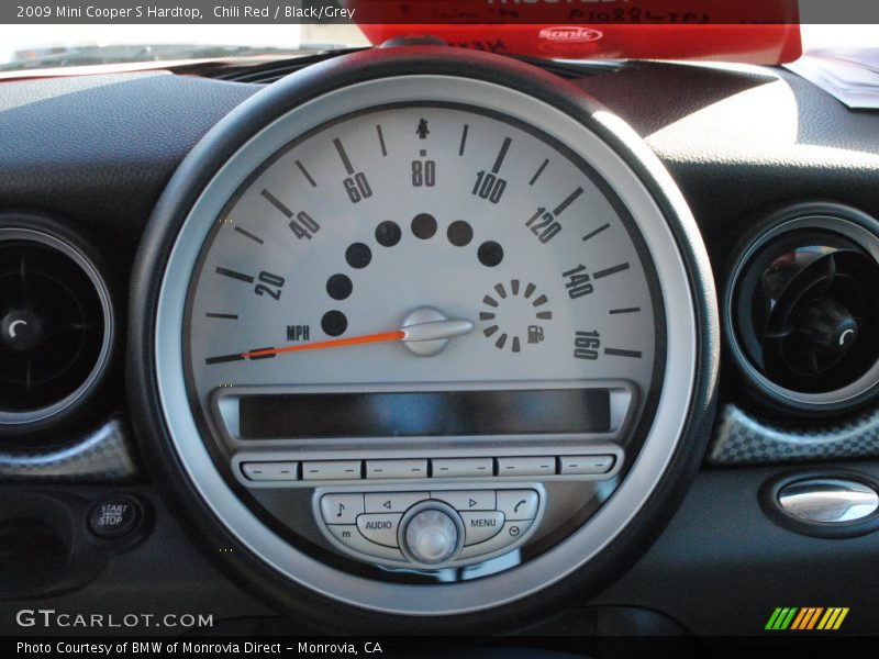 Chili Red / Black/Grey 2009 Mini Cooper S Hardtop