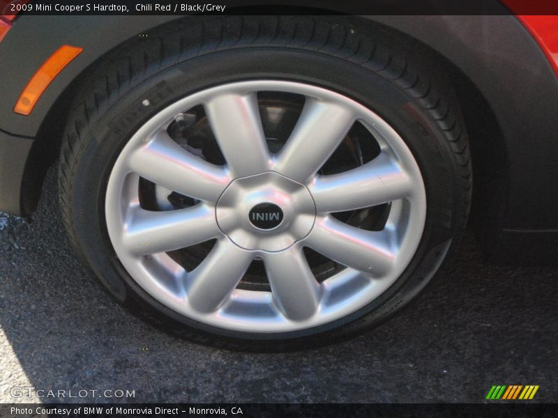 Chili Red / Black/Grey 2009 Mini Cooper S Hardtop