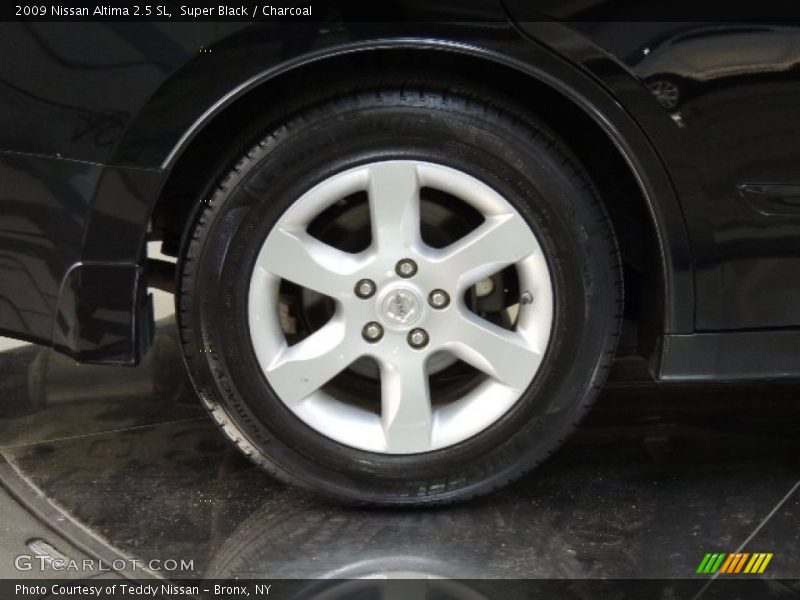 Super Black / Charcoal 2009 Nissan Altima 2.5 SL