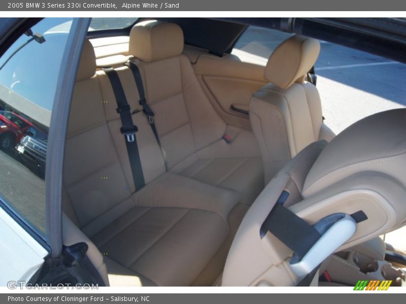Alpine White / Sand 2005 BMW 3 Series 330i Convertible