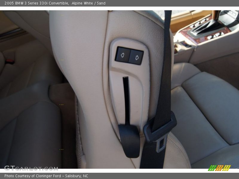 Alpine White / Sand 2005 BMW 3 Series 330i Convertible