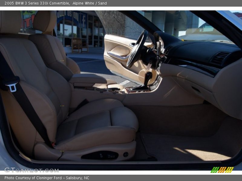 Alpine White / Sand 2005 BMW 3 Series 330i Convertible