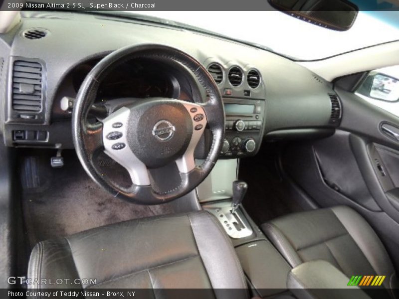 Super Black / Charcoal 2009 Nissan Altima 2.5 SL