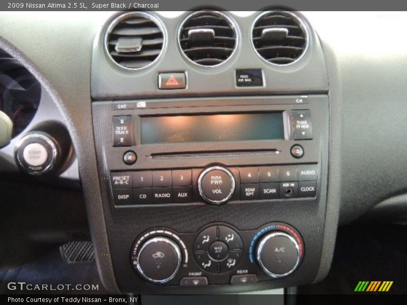 Super Black / Charcoal 2009 Nissan Altima 2.5 SL
