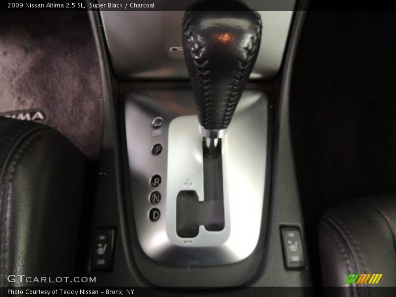 Super Black / Charcoal 2009 Nissan Altima 2.5 SL
