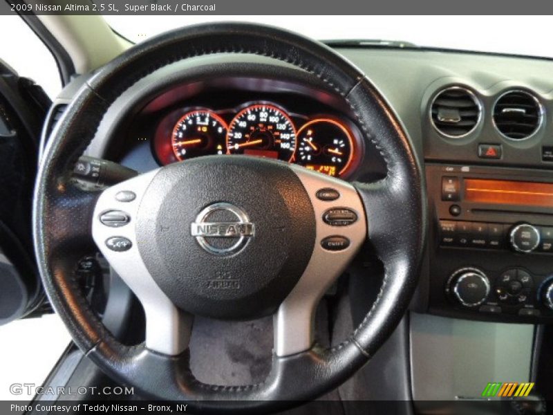 Super Black / Charcoal 2009 Nissan Altima 2.5 SL