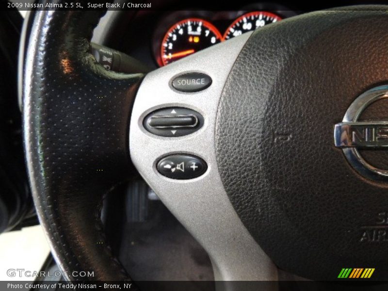 Super Black / Charcoal 2009 Nissan Altima 2.5 SL