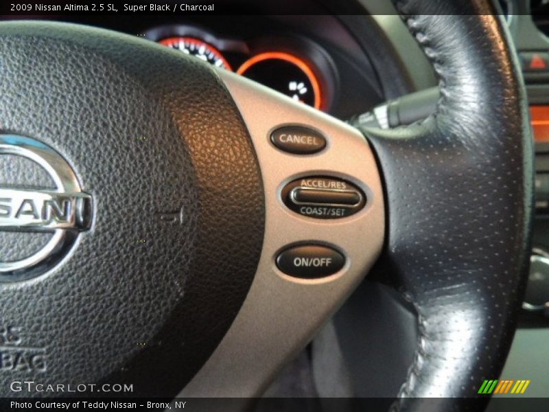 Super Black / Charcoal 2009 Nissan Altima 2.5 SL
