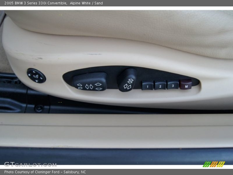 Alpine White / Sand 2005 BMW 3 Series 330i Convertible