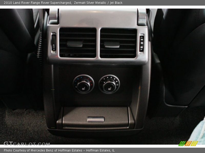 Zermatt Silver Metallic / Jet Black 2010 Land Rover Range Rover Supercharged