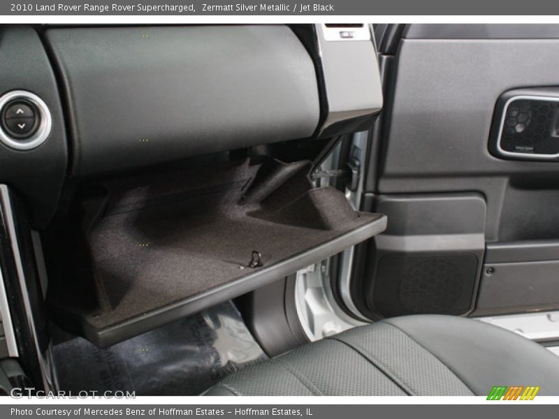 Zermatt Silver Metallic / Jet Black 2010 Land Rover Range Rover Supercharged