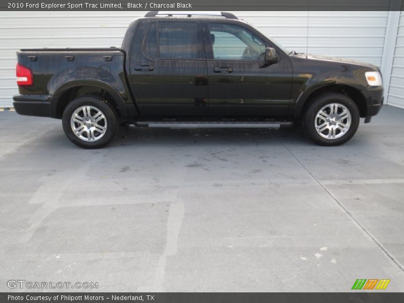 Black / Charcoal Black 2010 Ford Explorer Sport Trac Limited