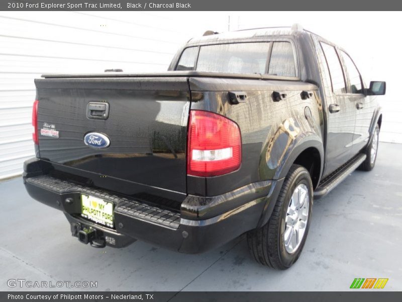 Black / Charcoal Black 2010 Ford Explorer Sport Trac Limited