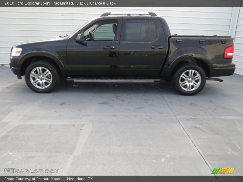 Black / Charcoal Black 2010 Ford Explorer Sport Trac Limited