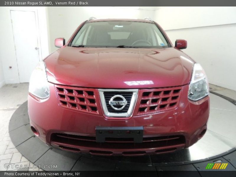 Venom Red / Black 2010 Nissan Rogue SL AWD