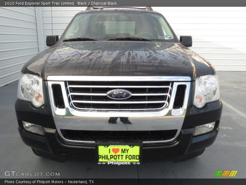 Black / Charcoal Black 2010 Ford Explorer Sport Trac Limited