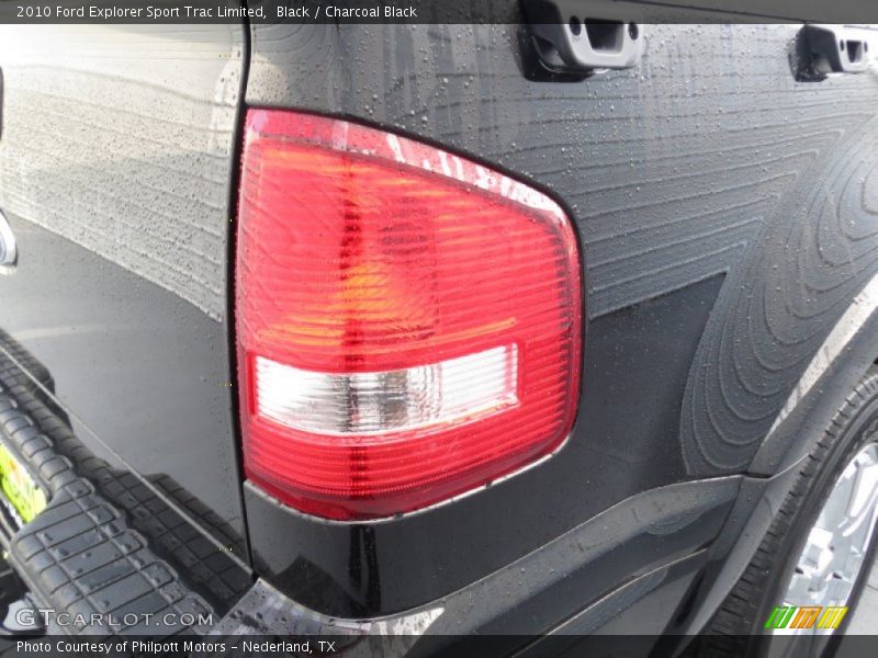 Black / Charcoal Black 2010 Ford Explorer Sport Trac Limited