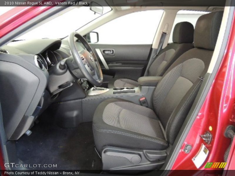 Venom Red / Black 2010 Nissan Rogue SL AWD
