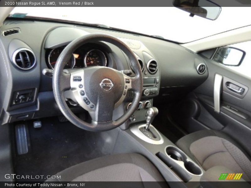 Venom Red / Black 2010 Nissan Rogue SL AWD