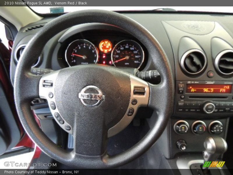 Venom Red / Black 2010 Nissan Rogue SL AWD