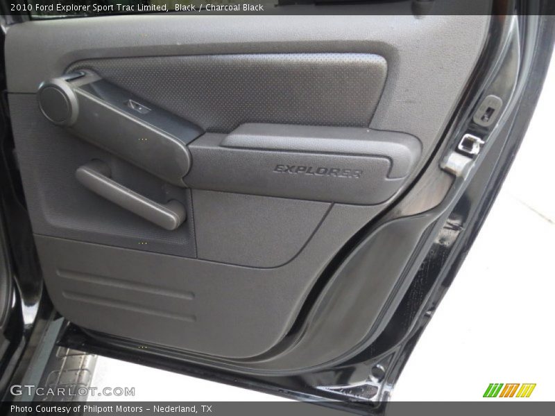 Black / Charcoal Black 2010 Ford Explorer Sport Trac Limited