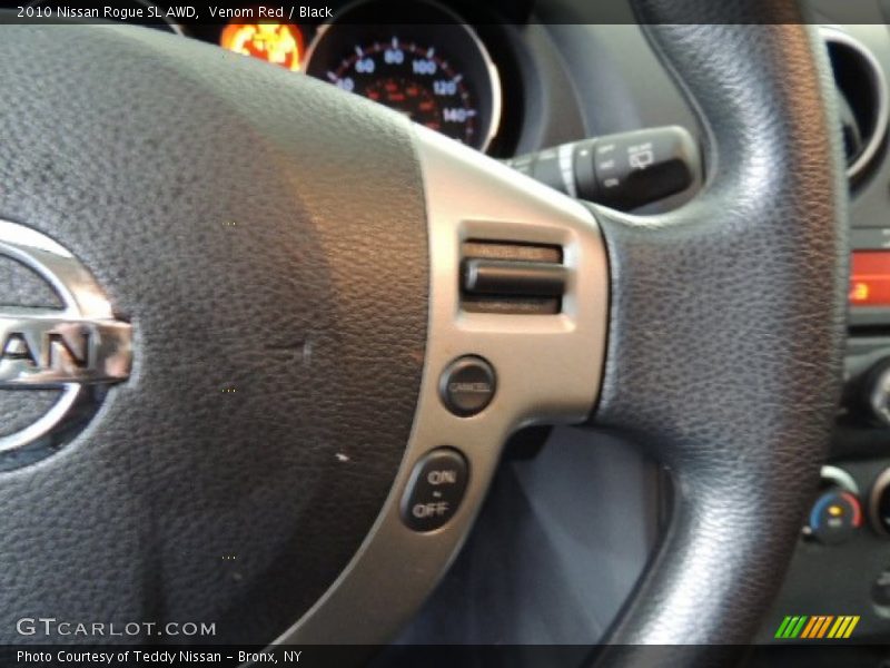 Venom Red / Black 2010 Nissan Rogue SL AWD