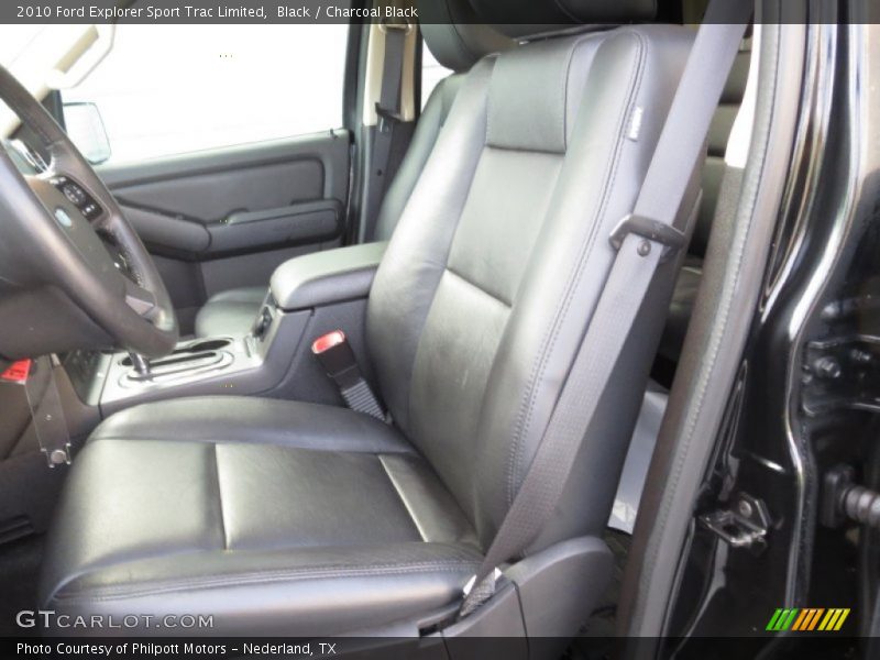 Black / Charcoal Black 2010 Ford Explorer Sport Trac Limited