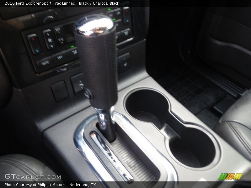 Black / Charcoal Black 2010 Ford Explorer Sport Trac Limited