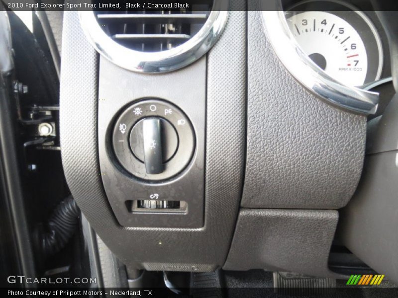 Black / Charcoal Black 2010 Ford Explorer Sport Trac Limited