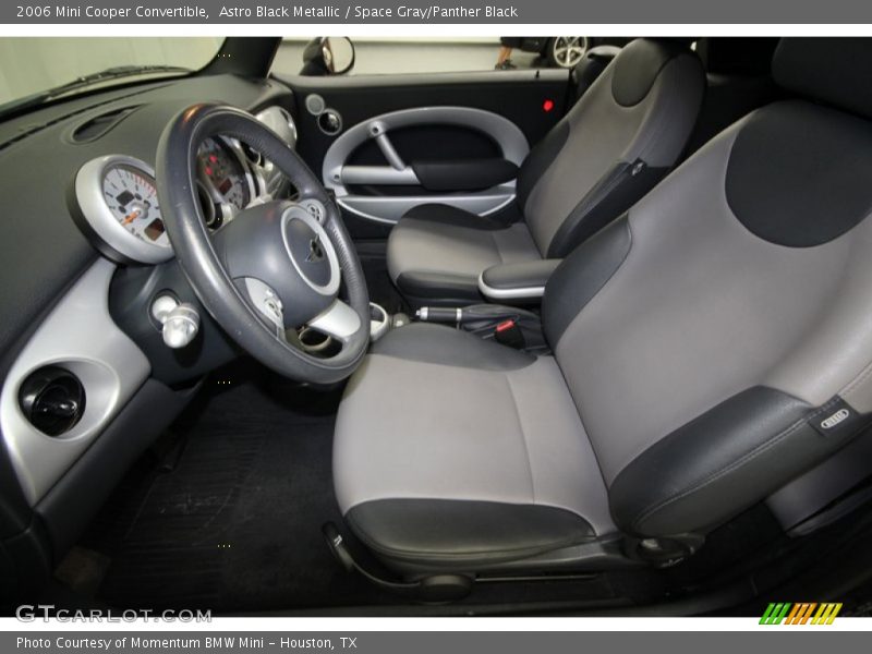 Astro Black Metallic / Space Gray/Panther Black 2006 Mini Cooper Convertible