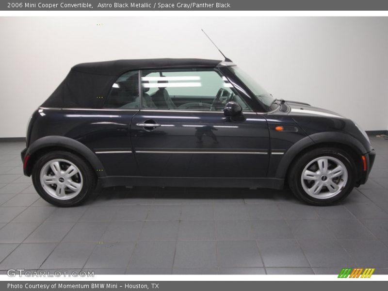 Astro Black Metallic / Space Gray/Panther Black 2006 Mini Cooper Convertible