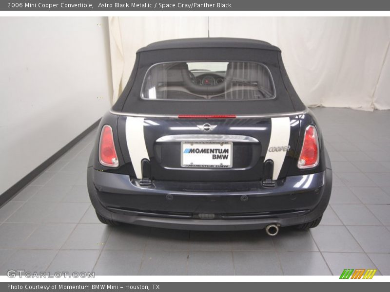 Astro Black Metallic / Space Gray/Panther Black 2006 Mini Cooper Convertible