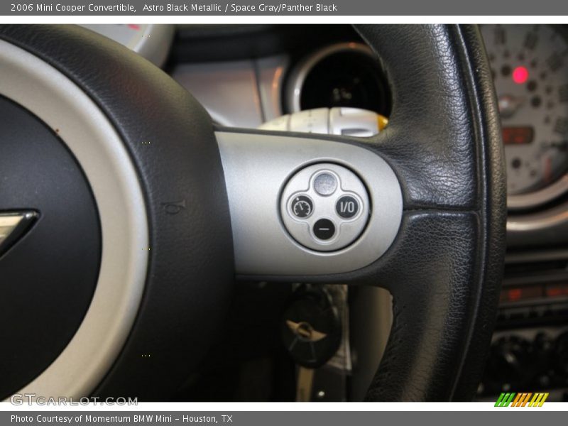 Astro Black Metallic / Space Gray/Panther Black 2006 Mini Cooper Convertible