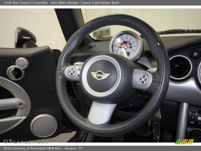 Astro Black Metallic / Space Gray/Panther Black 2006 Mini Cooper Convertible