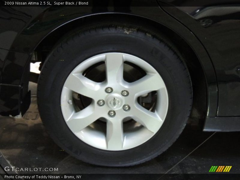 Super Black / Blond 2009 Nissan Altima 2.5 SL