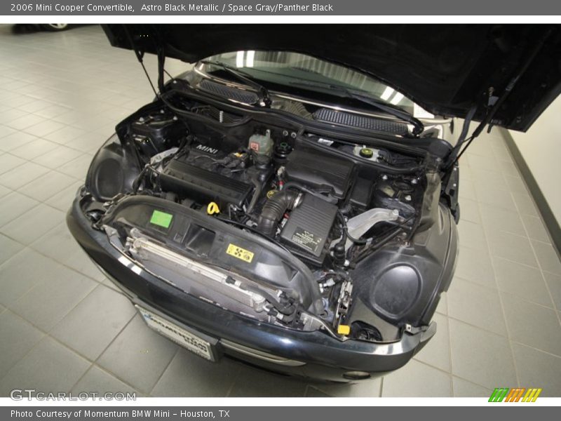 Astro Black Metallic / Space Gray/Panther Black 2006 Mini Cooper Convertible