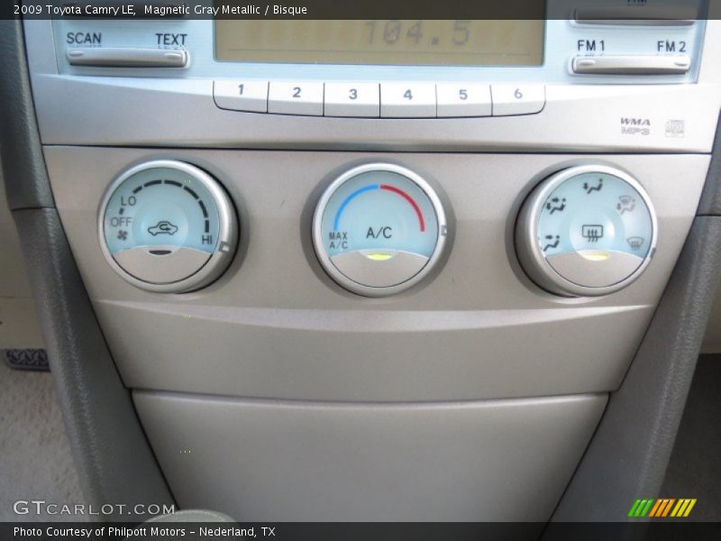 Magnetic Gray Metallic / Bisque 2009 Toyota Camry LE