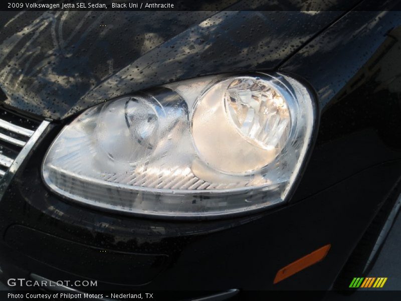 Black Uni / Anthracite 2009 Volkswagen Jetta SEL Sedan