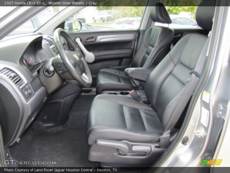 Whistler Silver Metallic / Gray 2007 Honda CR-V EX-L