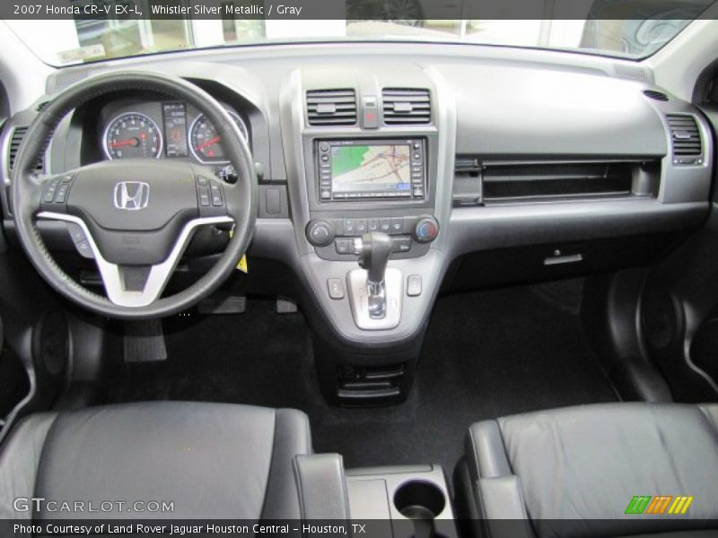 Whistler Silver Metallic / Gray 2007 Honda CR-V EX-L