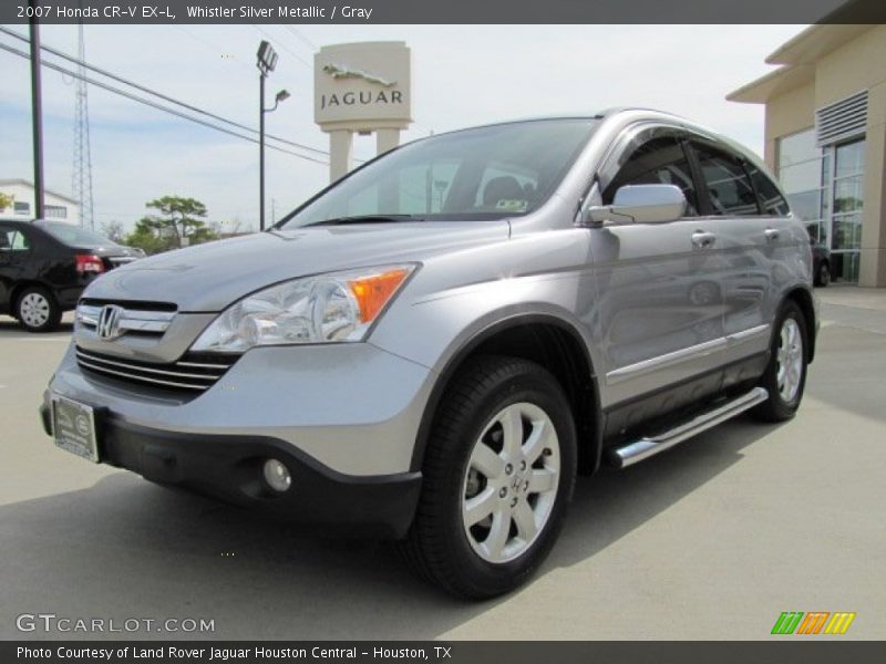Whistler Silver Metallic / Gray 2007 Honda CR-V EX-L