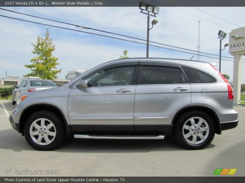 Whistler Silver Metallic / Gray 2007 Honda CR-V EX-L