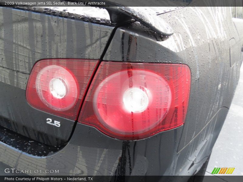 Black Uni / Anthracite 2009 Volkswagen Jetta SEL Sedan