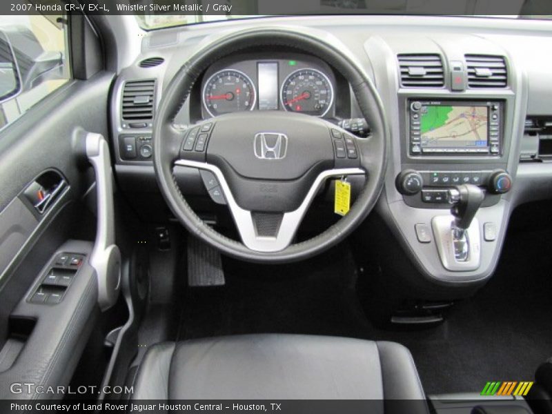 Whistler Silver Metallic / Gray 2007 Honda CR-V EX-L