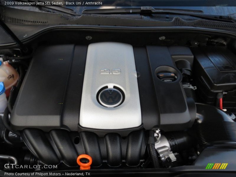 Black Uni / Anthracite 2009 Volkswagen Jetta SEL Sedan
