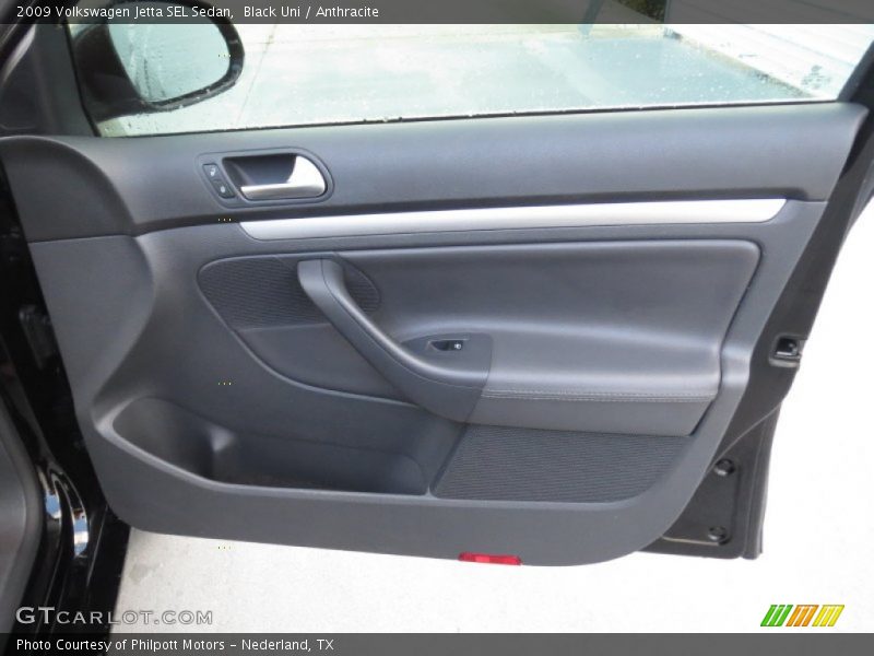 Black Uni / Anthracite 2009 Volkswagen Jetta SEL Sedan