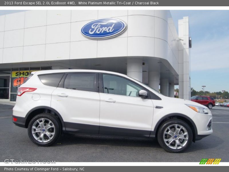  2013 Escape SEL 2.0L EcoBoost 4WD White Platinum Metallic Tri-Coat