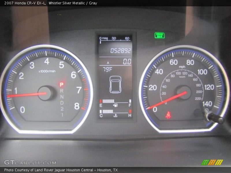 Whistler Silver Metallic / Gray 2007 Honda CR-V EX-L