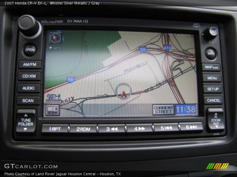 Whistler Silver Metallic / Gray 2007 Honda CR-V EX-L